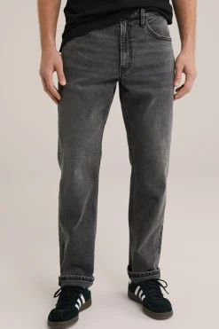 Relaxed fit jeans met comfort stretch