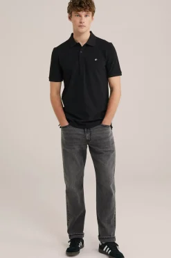 Relaxed fit jeans met comfort stretch