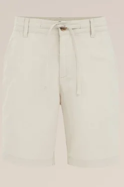 relaxed fit short van linnenmix