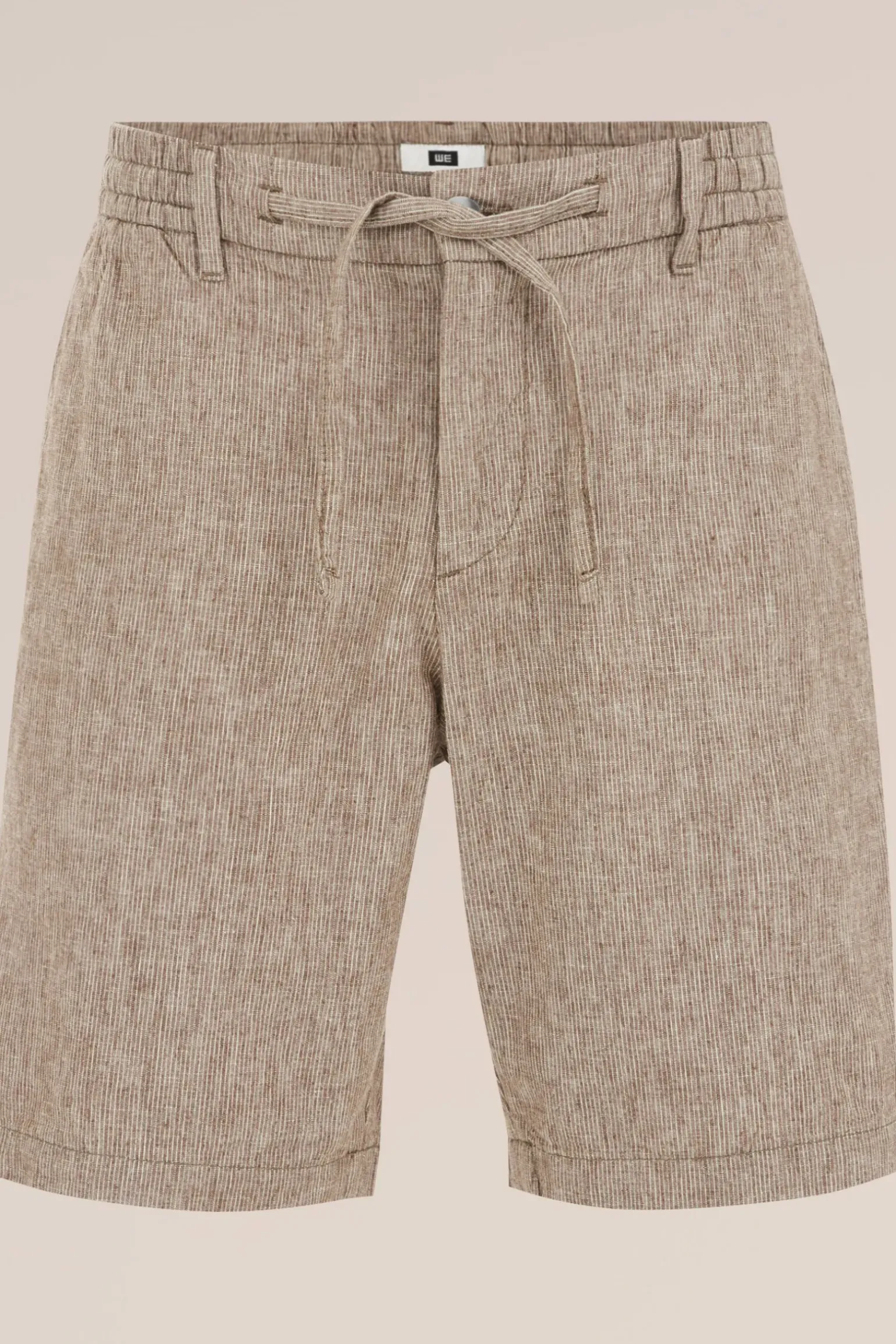 relaxed fit short van linnenmix