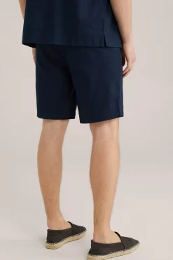 relaxed fit short van linnenmix