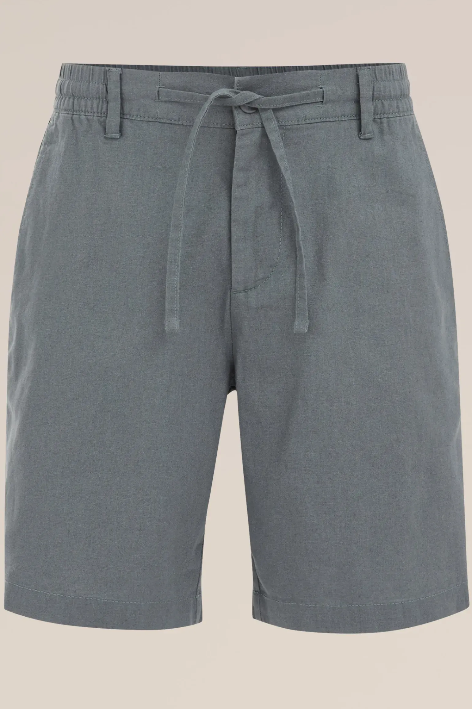 relaxed fit short van linnenmix