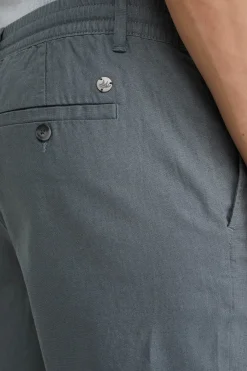 relaxed fit short van linnenmix
