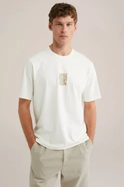 Relaxed fit T-shirt met opdruk
