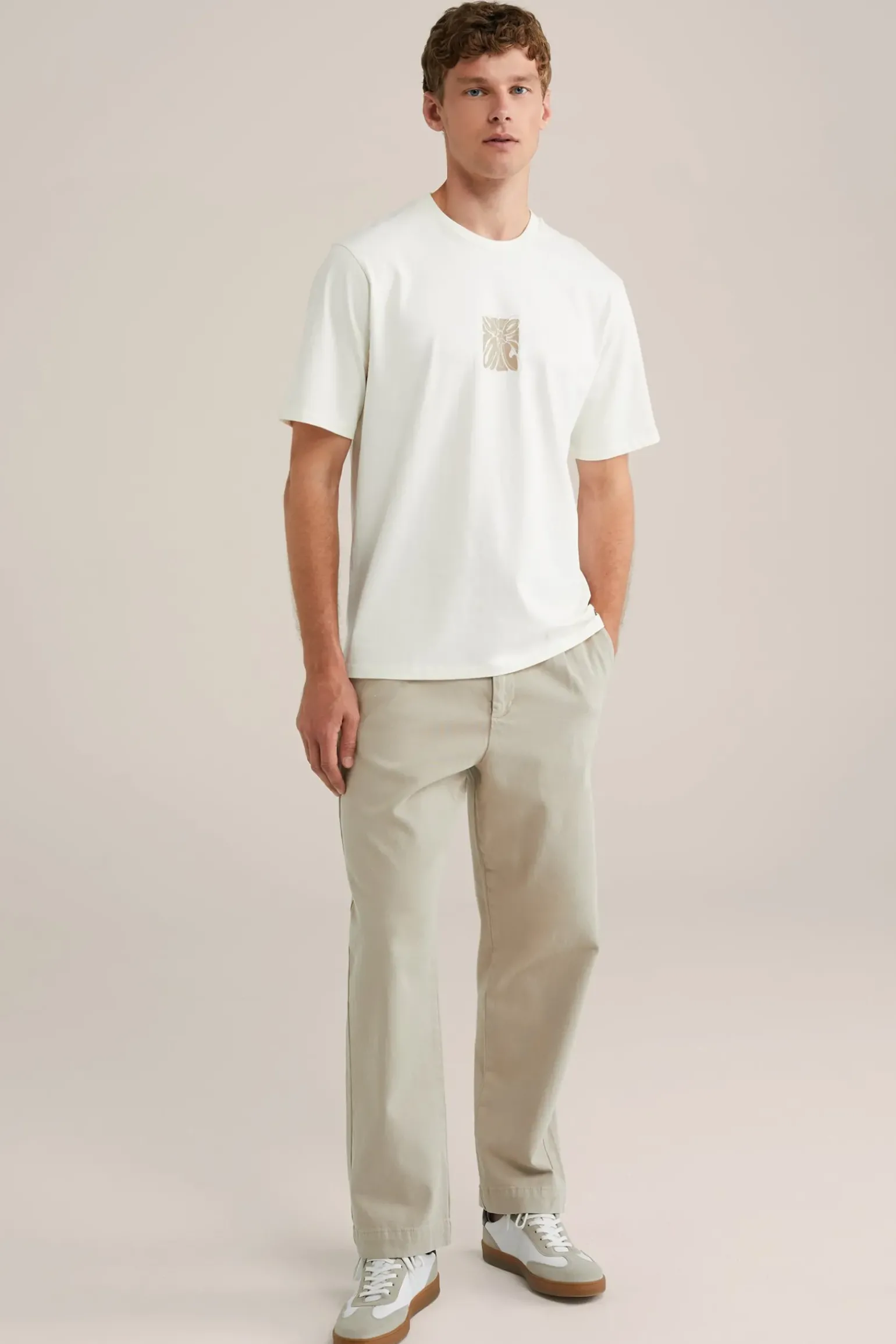 Relaxed fit T-shirt met opdruk