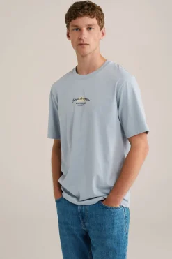 relaxed fit T-shirt met opdruk