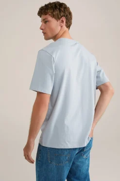 relaxed fit T-shirt met opdruk