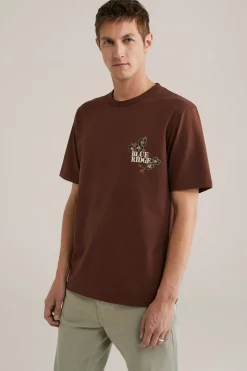 Relaxed fit T-shirt met opdruk