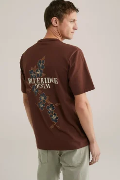 Relaxed fit T-shirt met opdruk