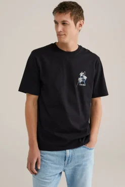 Relaxed T-shirt met opdruk