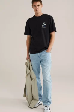 Relaxed T-shirt met opdruk
