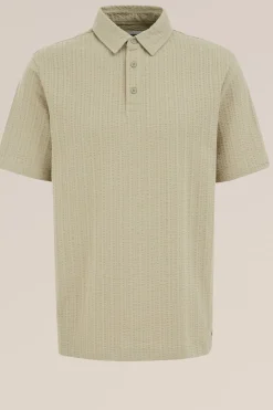 Seersucker polo