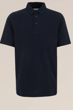 Seersucker polo