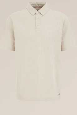 Seersucker polo