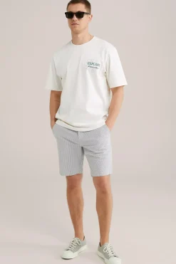 Seersucker short