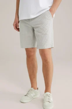 Seersucker short