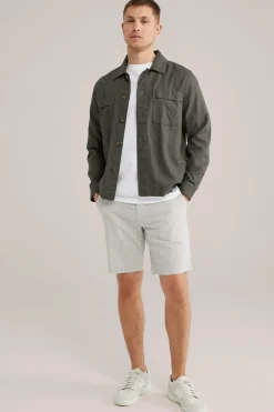 Seersucker short