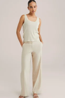 singlet met glittergaren