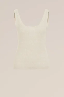 singlet met glittergaren