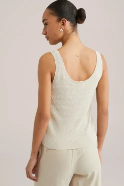 singlet met glittergaren