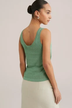 singlet met glittergaren