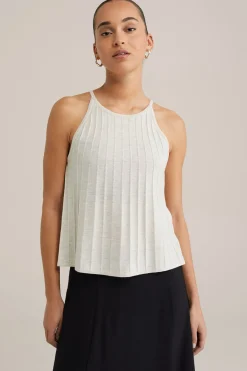singlet met glittergaren