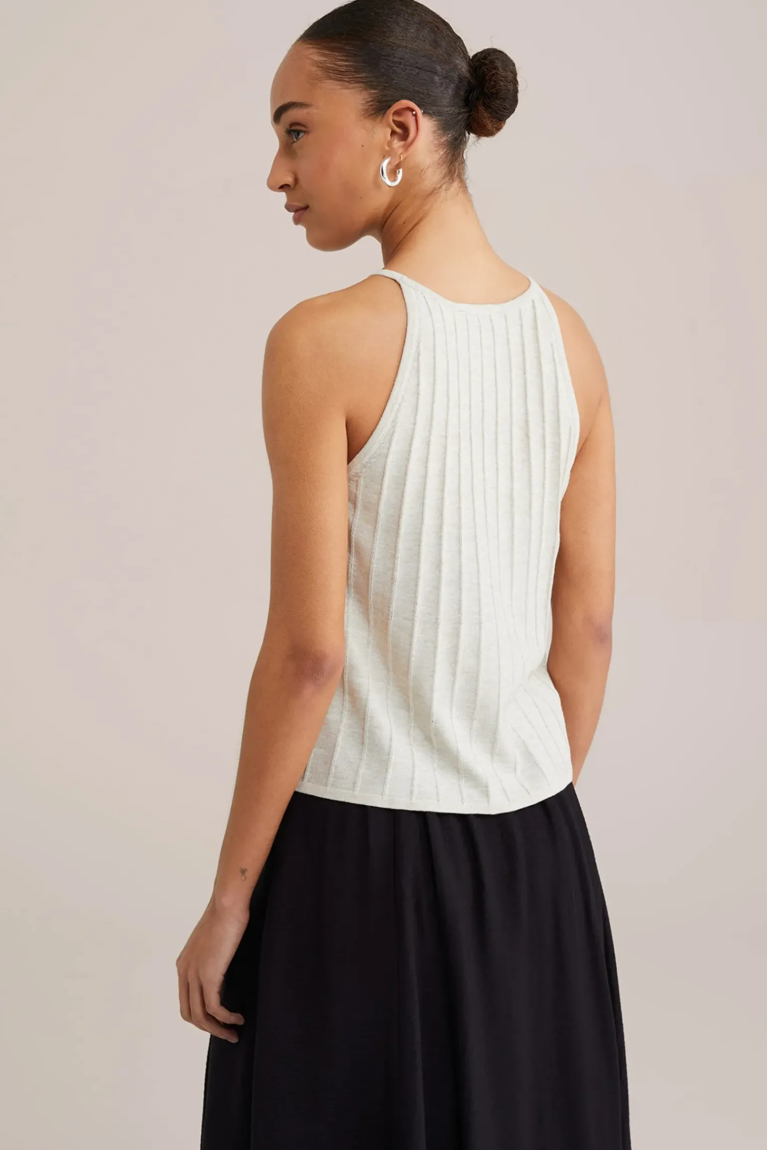 singlet met glittergaren