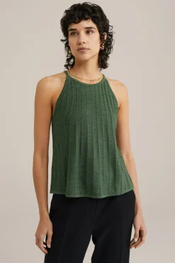 singlet met glittergaren