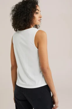 Singlet met kant