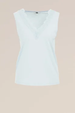 Singlet met kant