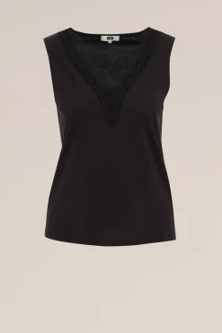 Singlet met kant