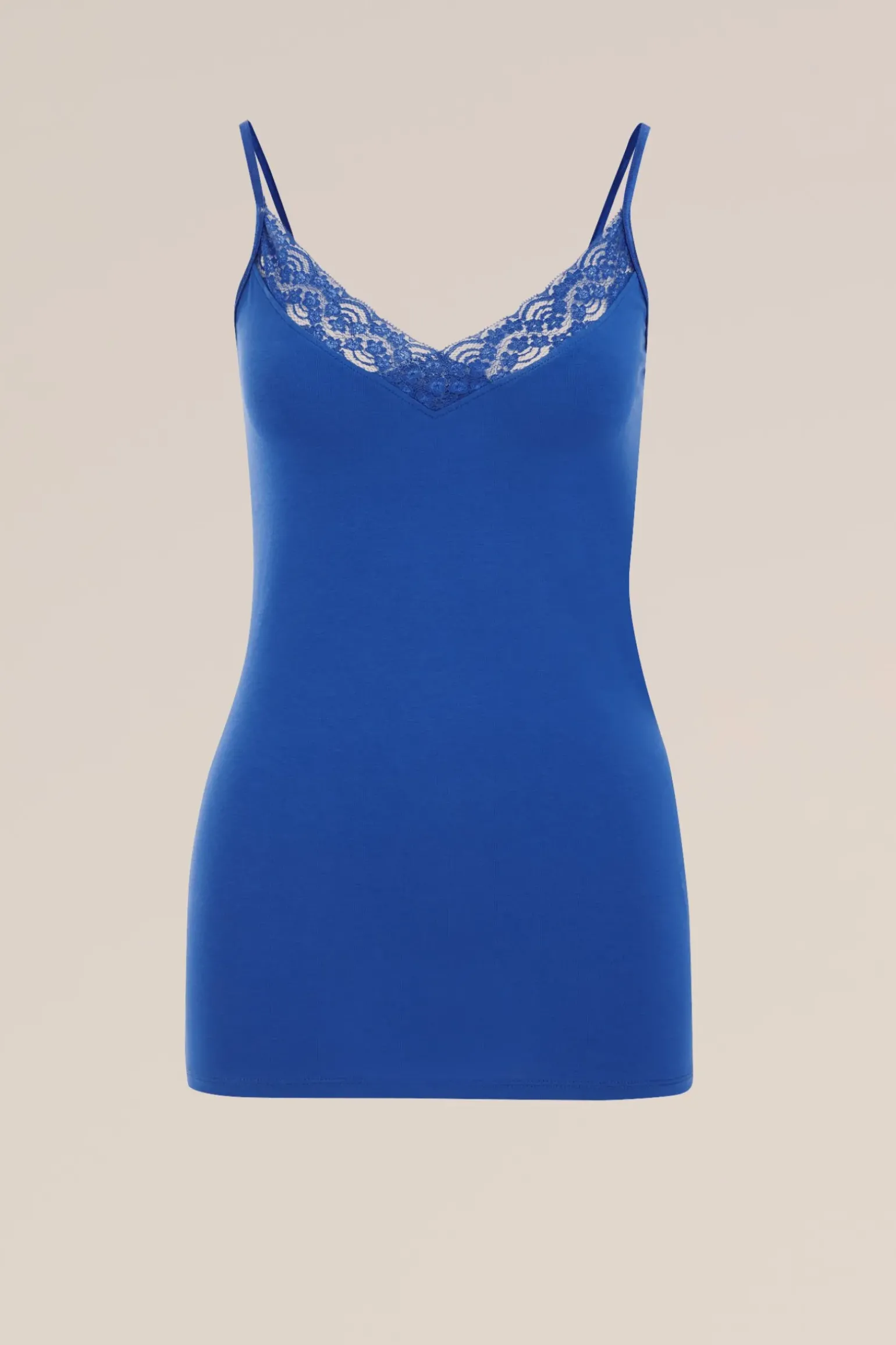 singlet met kant