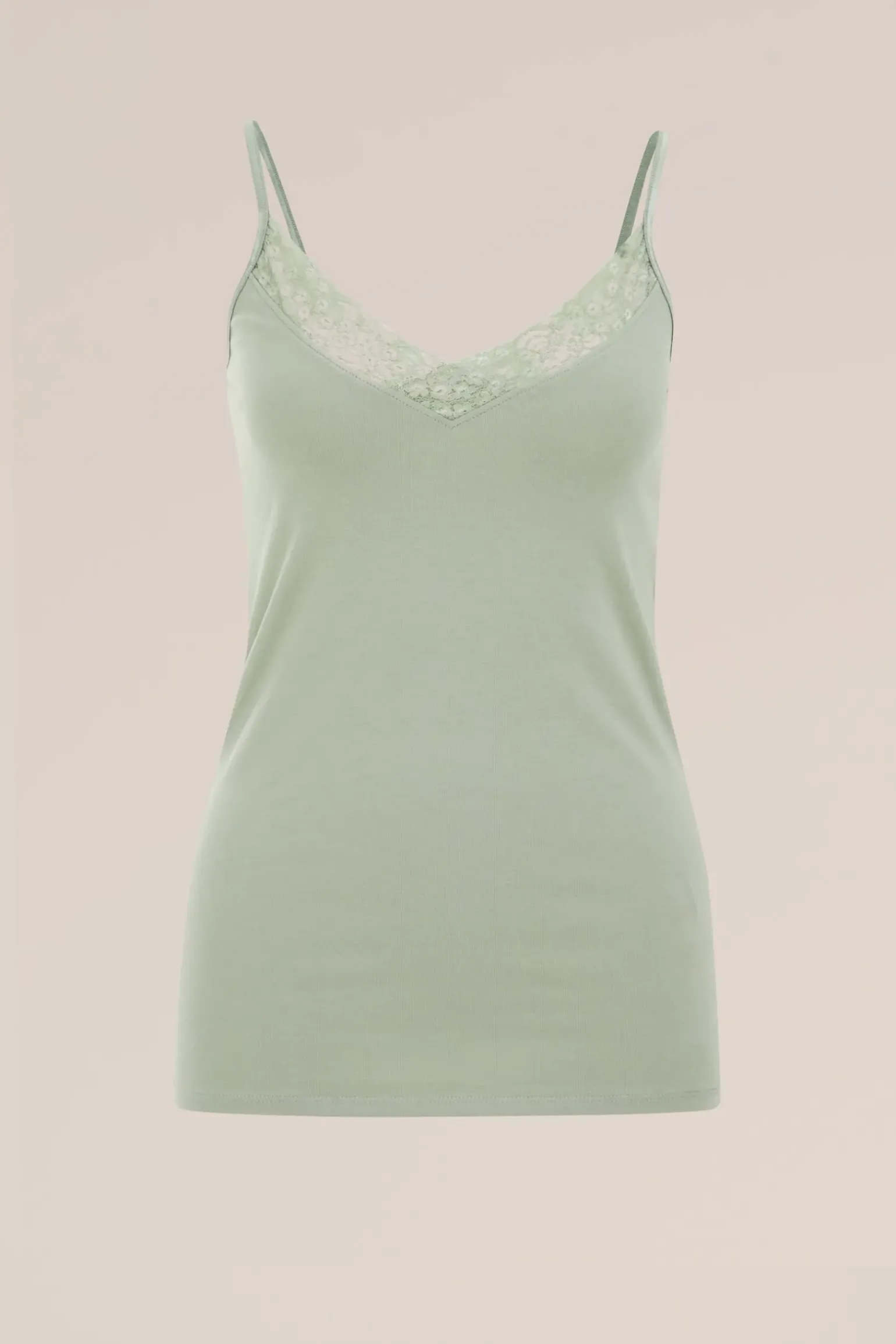 singlet met kant