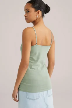 singlet met kant