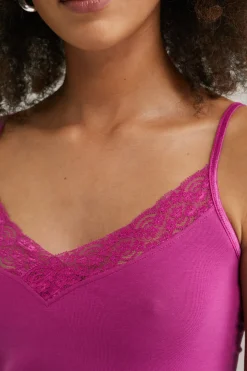 singlet met kant