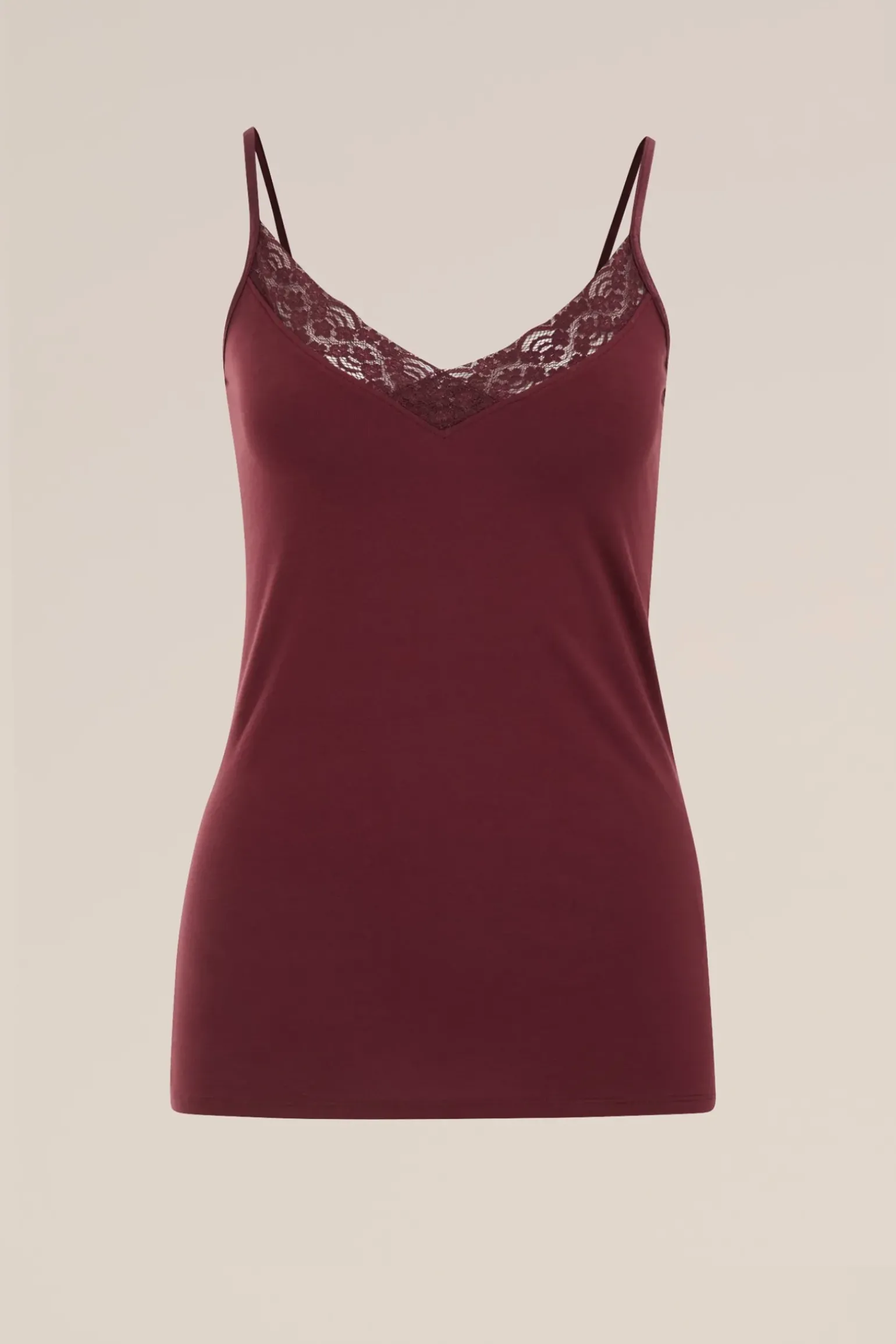 singlet met kant