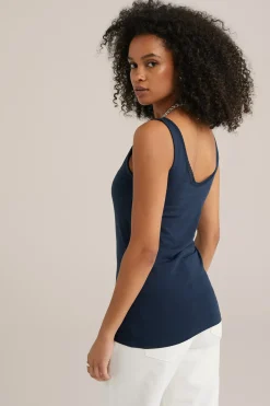 singlet met kant