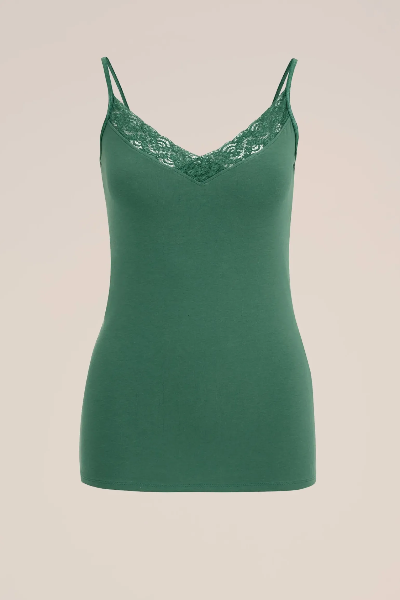 singlet met kant