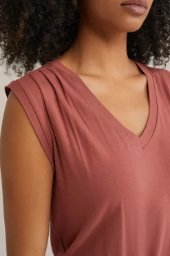 singlet met V-hals