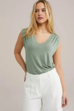 singlet met V-hals