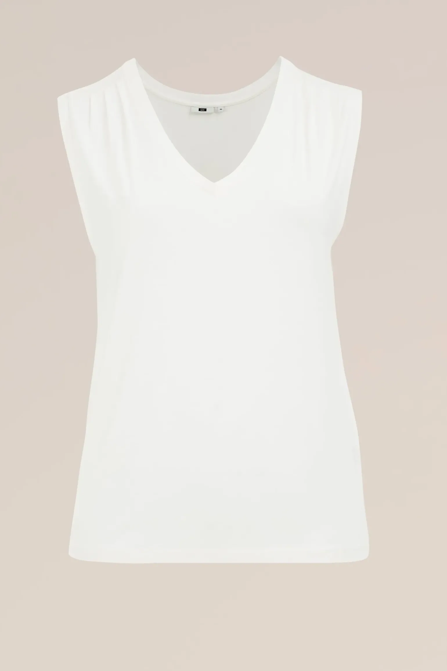 singlet met V-hals - Curve