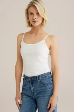 singlet van katoen