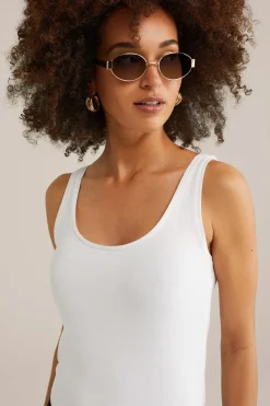 singlet van katoenmix