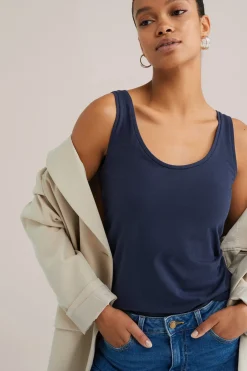 singlet van katoenmix