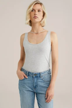 singlet van katoenmix