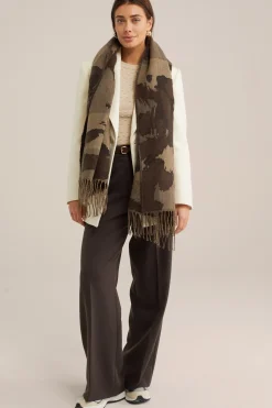 sjaal van gerecycled polyester
