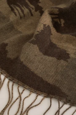 sjaal van gerecycled polyester