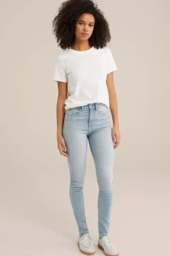 skinny fit jeans met stretch