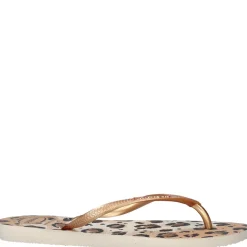 Slim Animal dames teenslipper