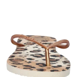 Slim Animal dames teenslipper